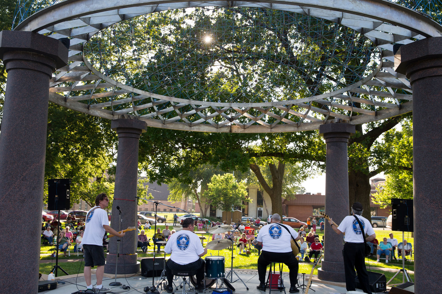 Check out an outdoor concert